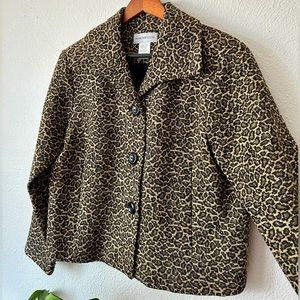 vintage leopard coat 🤎
